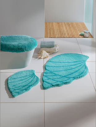 Tapis de bain acrylique facile d'entretien - helline home - Turquoise
