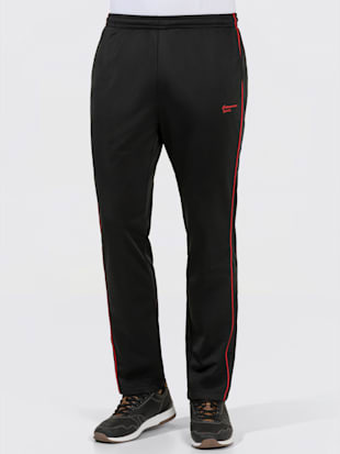 Pantalon de loisirs lavez, séchez, portez - Catamaran Sports - Noir-rouge