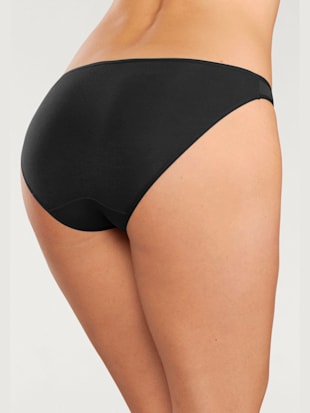 Bas de maillot de bain lot de 3 slips bikini lascana - LASCANA - Noir