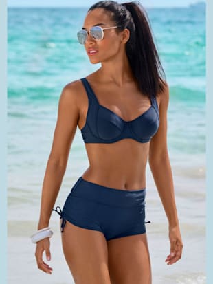 bikini mini-short complément parfait - lascana - marine