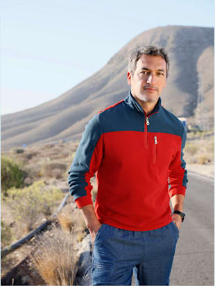T-shirt polaire poche poitrine à glissière - Catamaran Sports - Modalova