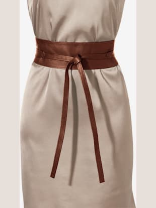 Ceinture effet cache-cœur tendance - - Ambre