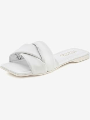 Mules en cuir doux - LASCANA - Blanc