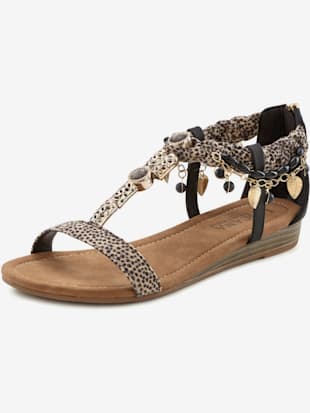 Sandales un compagnon tendance et confortable à chaque festival - LASCANA - Noir À Pois