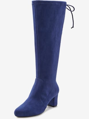 Bottes talon confortable et hauteur du talon d'env. 6 cm - LASCANA - marine