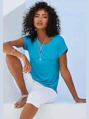 Lot de 2 t-shirts vivance aux superbes coloris - Vivance - Turquoise, Marine