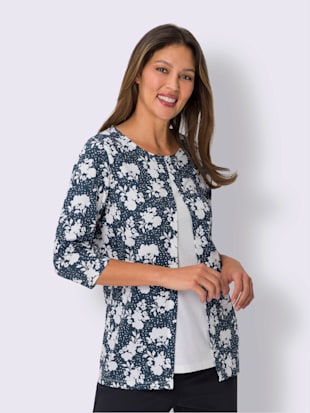 T-shirt 2 en 1 motif floral discret - Witt - Modalova