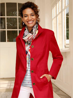 veste qualité coton - collection l - rouge