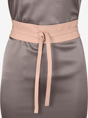 Ceinture effet cache-cœur tendance - - Rose