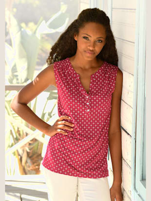 Débardeur lascana à imprimé tendance - LASCANA - Mûre