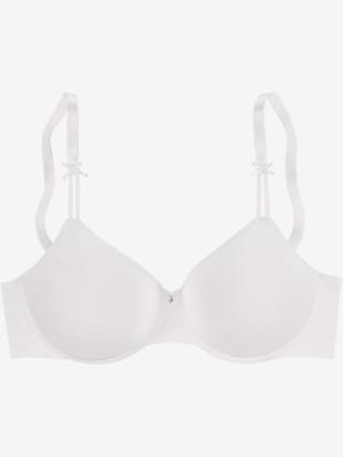 Soutien-gorge minimiseur féminin pour une poitrine visuellement réduite - LASCANA - Blanc