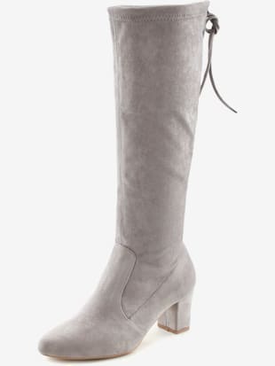 Bottes talon bottier confortable - LASCANA - Gris