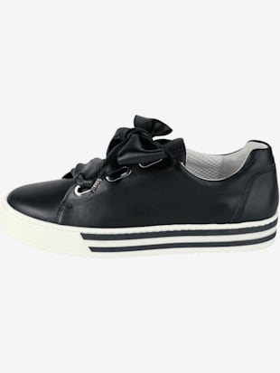 Baskets cuir nappa vachette doux - - Noir