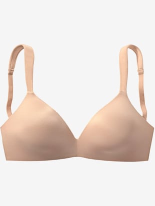 Soutien-gorge doux soutien-gorge basique avec bonnets préformés sans coutures - Nuance - Caramel
