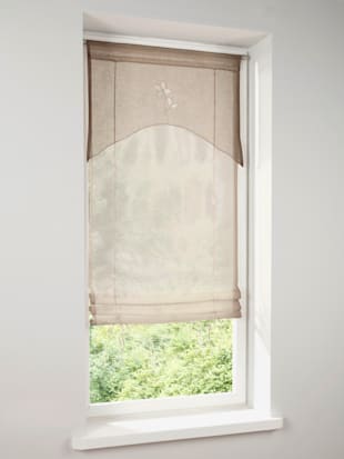 Store-bateau matière transparente - helline home - Taupe