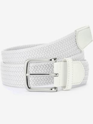 Ceinture hanches adaptable grâce au matériau tressé - LASCANA - Blanc