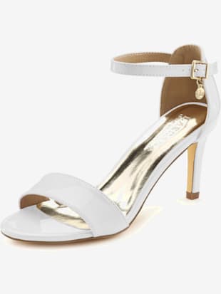 Sandales joli aspect verni - LASCANA - Blanc