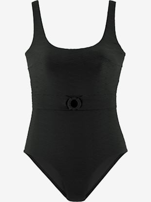 Maillot de bain matière structurée aux couleurs tendances - Sunseeker - Noir