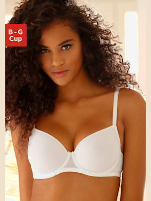 Soutien-gorge coques soutien-gorge d'été, bonnets spacer ultra-fins et flexibles - LASCANA - Blanc