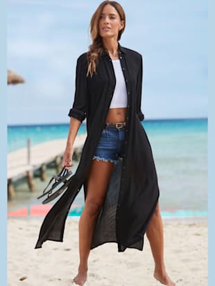 Robe-chemisier - LASCANA - Noir