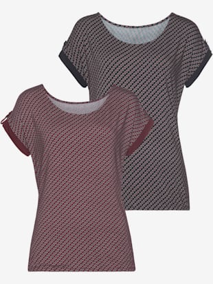 Lot de 2 t-shirts vivance - Vivance - Mûre, Marine