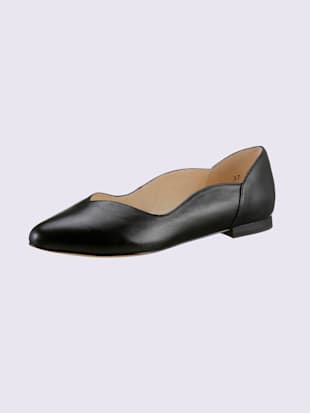Ballerines largeur g* - Caprice - Noir