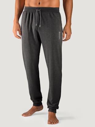 Bench. pantalon molletonné pour homme, largeur confortable - Bench. Loungewear - Anthracite Chiné