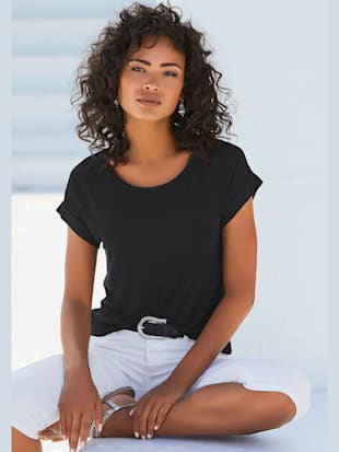 T-shirt vivance aux superbes coloris - Vivance - Noir