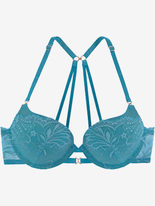 Soutien-gorge super-push-up séduisant avec coussinets très épais intégrés - LASCANA - Vert D'eau