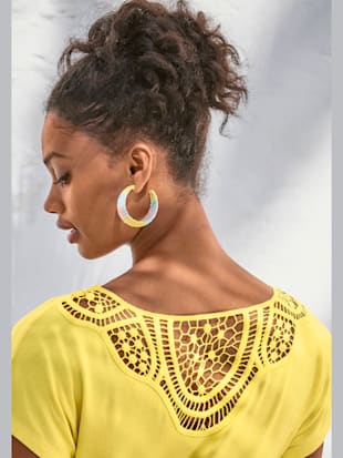 T-shirt vivance aux superbes coloris - Vivance - Jaune