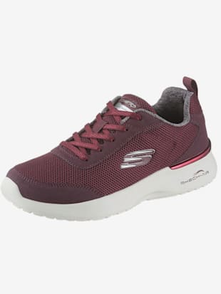 Baskets bord de tige rembourré - Skechers - Rouge Foncé