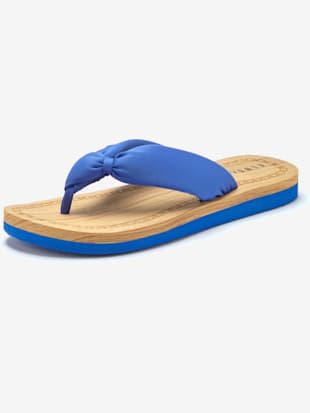 tongs sandales flip-flop en matière imperméable - elbsand - bleu
