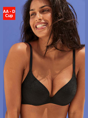 Soutien-gorge push-up classique avec coussinets intégrés - Nuance - Noir