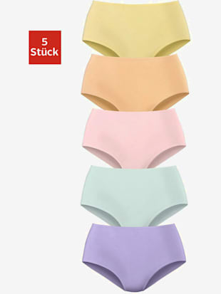 Slips lot de 5 panties pratique - petite fleur - Multicolore