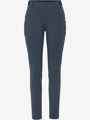 pantalon de trekking ceinture réglable - lascana active - bleu