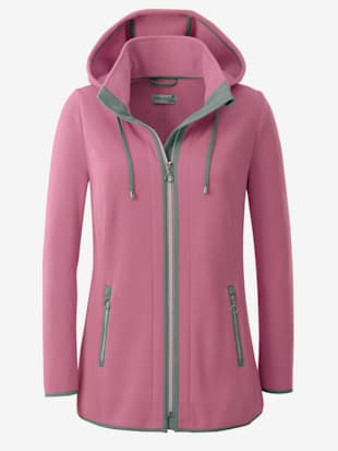 Veste polaire traitement contre les bouloches - - Vieux Rose