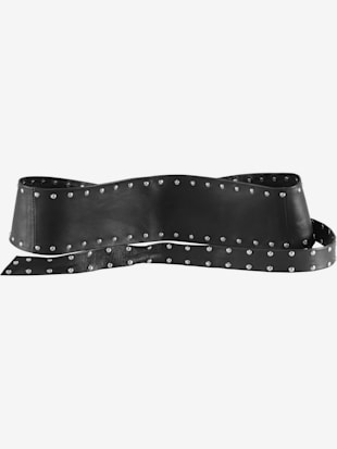Ceinture coupe large tendance - - Noir