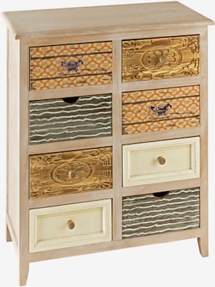 Commode indispensable, quelle que soit la pièce - helline home - Marron-multicolore