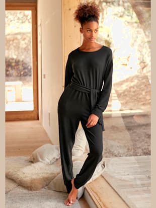 Combinaison longue confortable - LASCANA - Noir