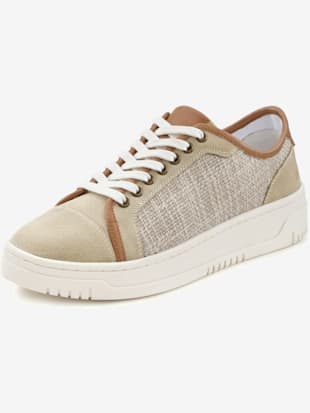 Baskets cuir de qualité - Elbsand - Sable