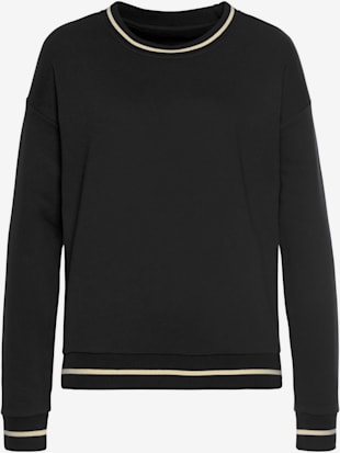 Sweat-shirt - LASCANA - Noir