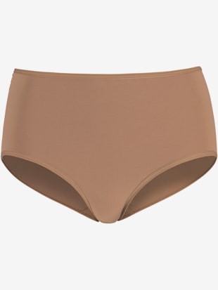 Lot de 4 slips taille haute lascana - LASCANA - Beige