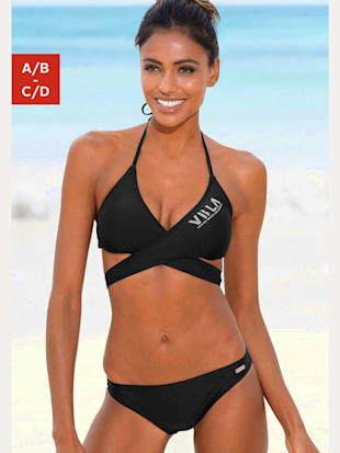 Bikini triangle dans les couleurs tendance actuelles - Venice Beach - Noir