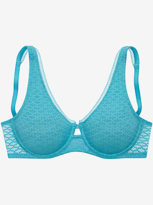 Soutien-gorge minimiseur tendance, bonnets préformés sans couture - Nuance - Turquoise