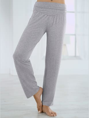 Pantalon bien-être jersey fin - - Gris Chiné