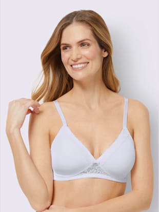 Soutien-gorge à coques sans armatures bon. a, b, c, d - wäschepur - Blanc
