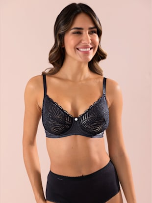 Soutien-gorge à armatures bon. b, c, d, e - wäschepur - Noir