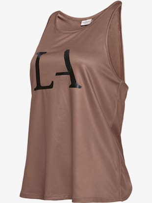 T-shirt d'extérieur - LASCANA ACTIVE - Nougat