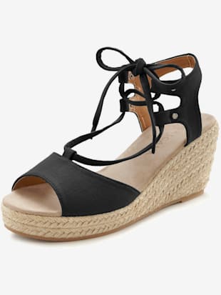 Sandales talon confortable - LASCANA - Noir