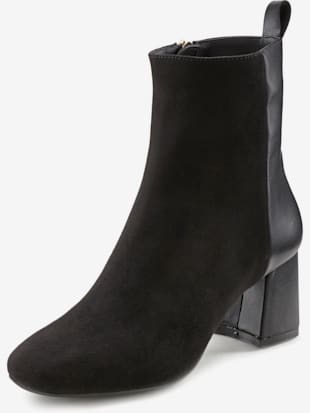 Bottines talon bottier confortable - LASCANA - Noir